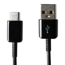 Cablu de date Original Samsung EP-DW700CBE Type-C Negru Bulk