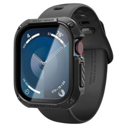 Husa Apple Watch 10 46mm Spigen Tough Armor, negru