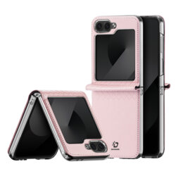 Husa Samsung Galaxy Z Flip6 Dux Ducis Bril, roz
