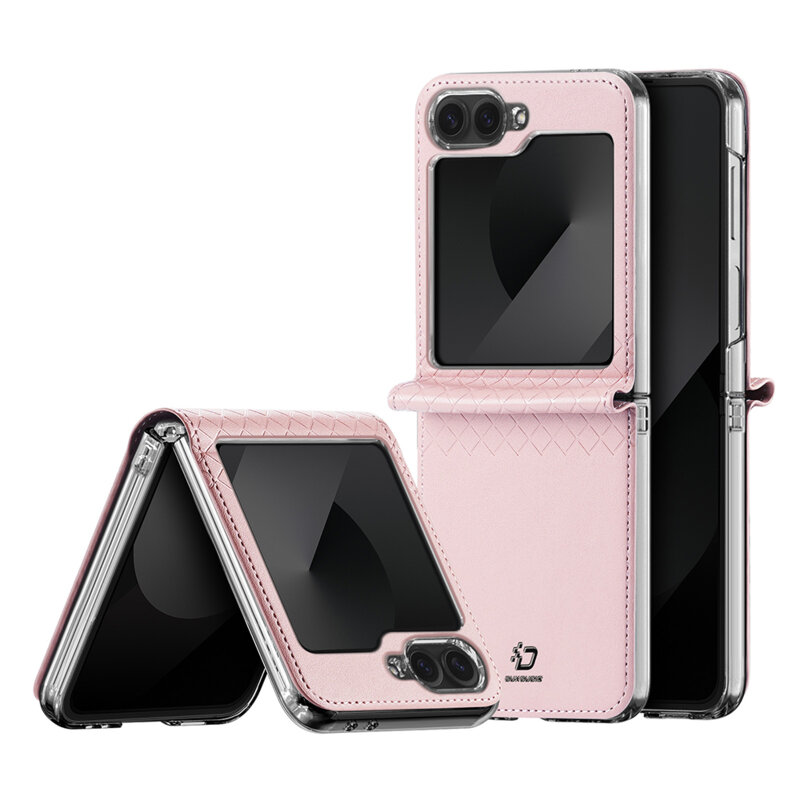 Husa Samsung Galaxy Z Flip6 Dux Ducis Bril, roz