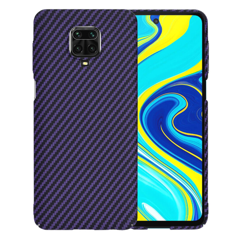 Husa Xiaomi Redmi Note 9S Techsuit Carbonite FiberShell, mov