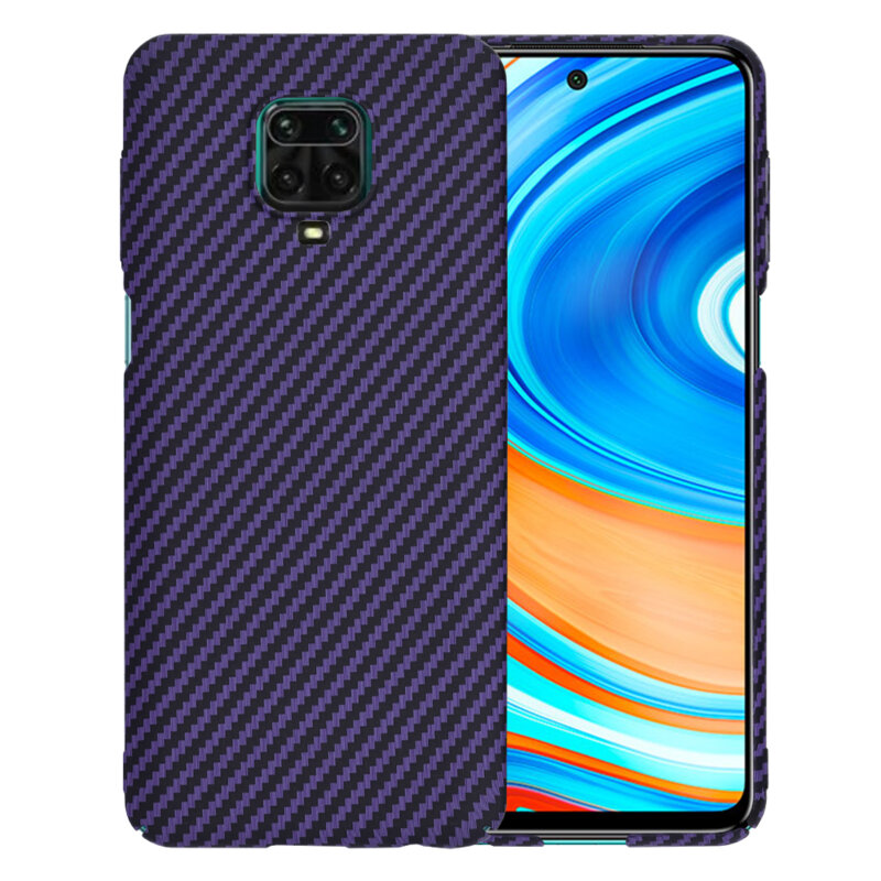 Husa Xiaomi Redmi Note 9 Pro Max Techsuit Carbonite FiberShell, mov