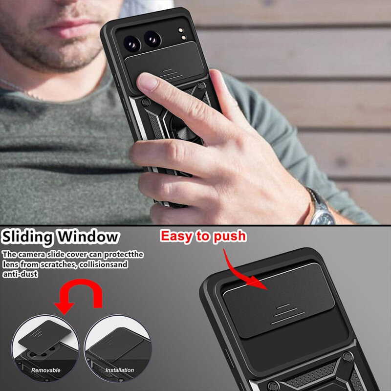 Husa OnePlus Nord 4 protectie camera Techsuit CamShield Series, roz