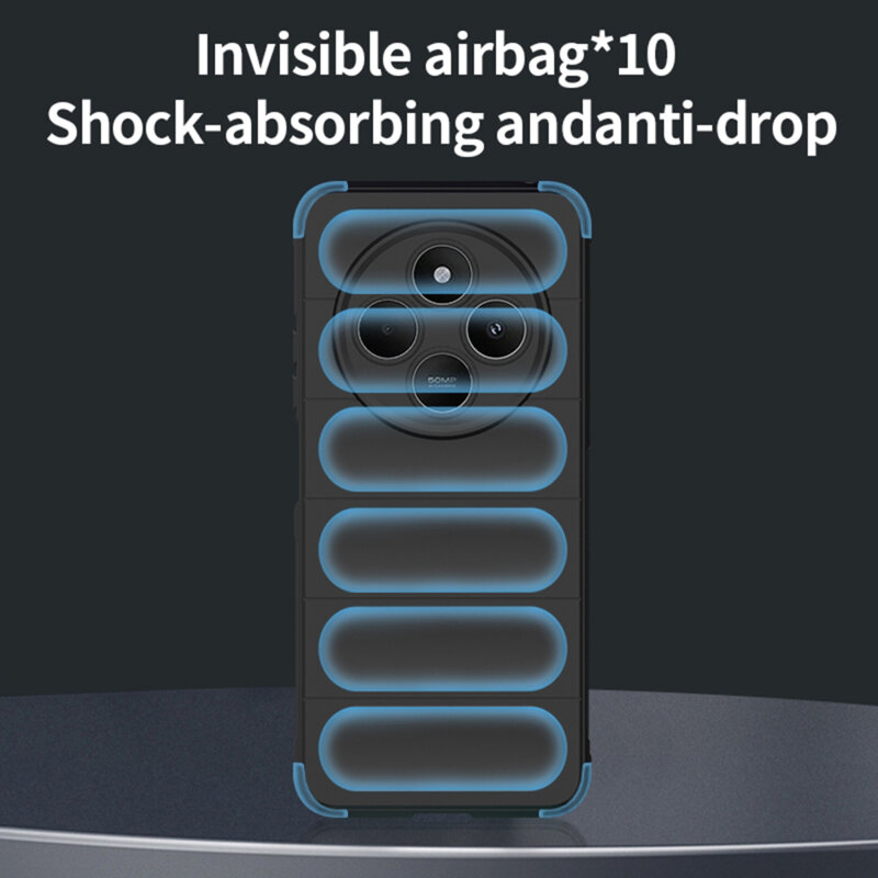 Husa Xiaomi Redmi 14C Techsuit Magic Shield, bordo