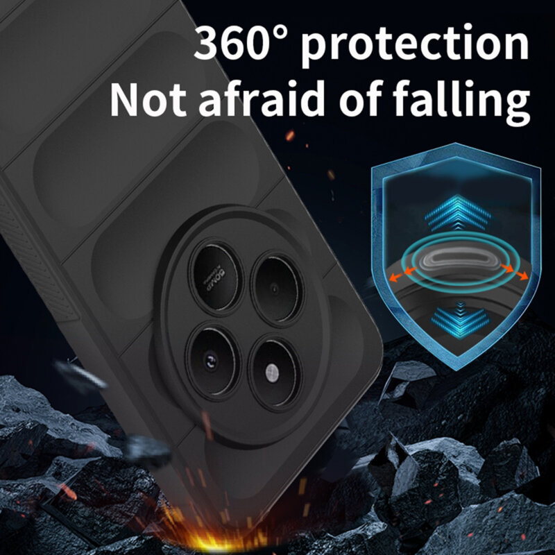 Husa Xiaomi Redmi 14C Techsuit Magic Shield, negru