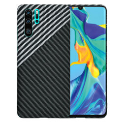 Husa Huawei P30 Pro Techsuit Carbonite FiberShell, gri
