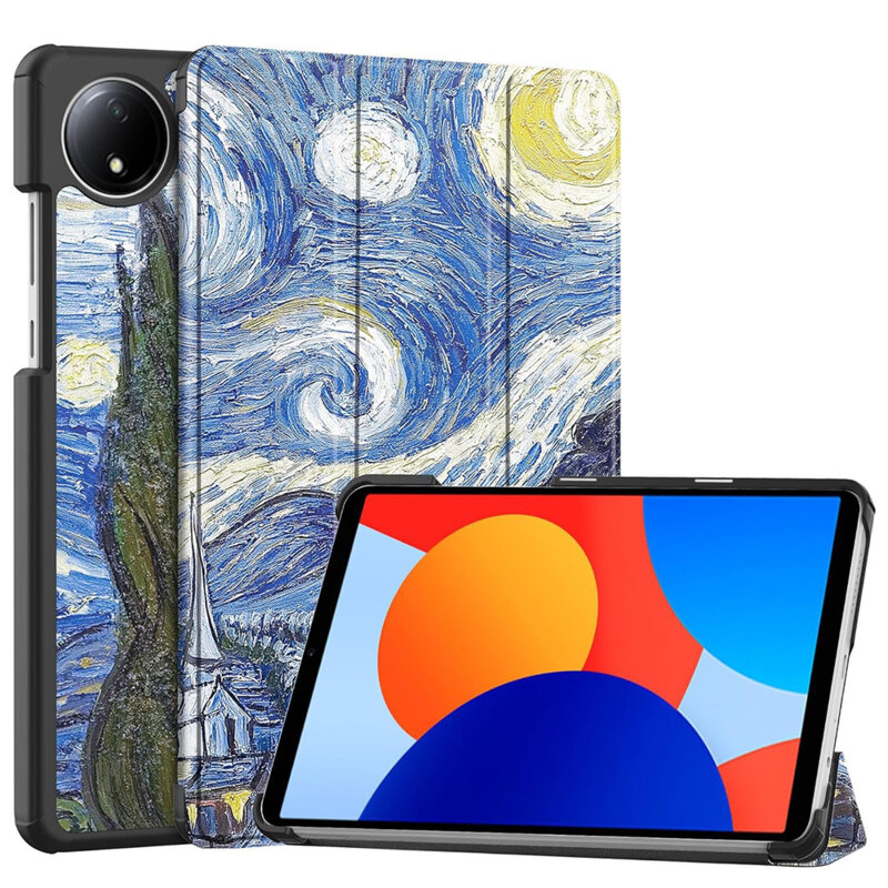 Husa Xiaomi Redmi Pad SE 8.7 Techsuit FoldPro, Starry Night