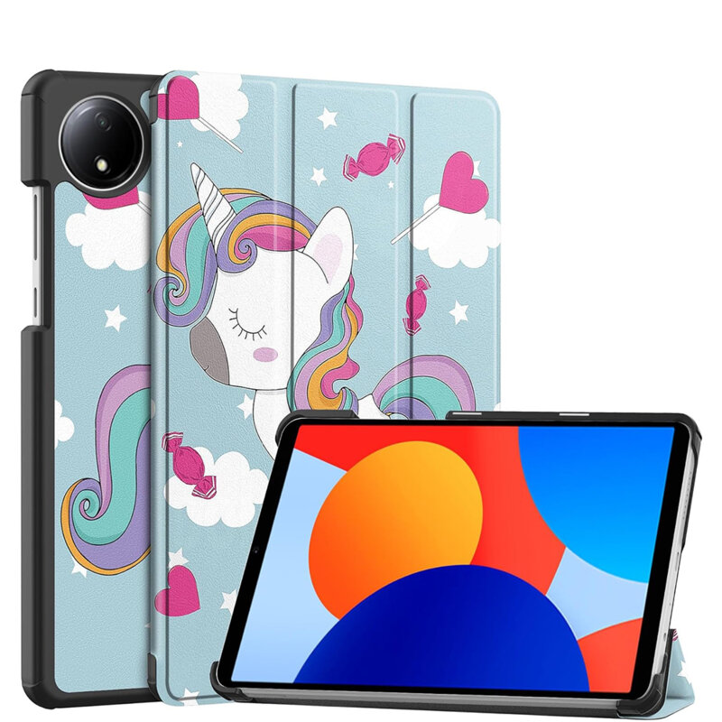 Husa Xiaomi Redmi Pad SE 8.7 Techsuit FoldPro, Unicorn