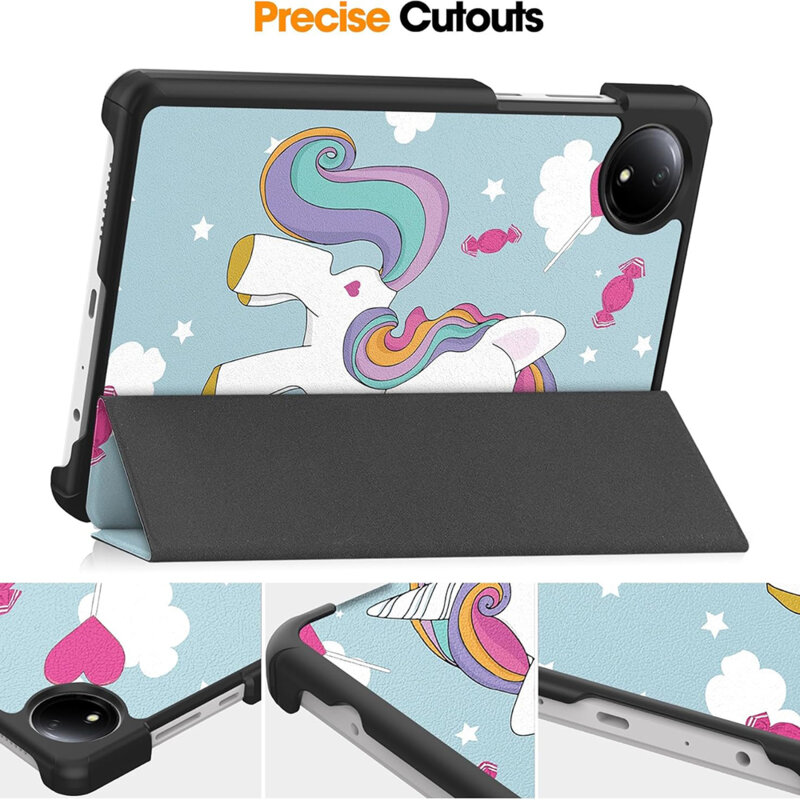 Husa Xiaomi Redmi Pad SE 8.7 Techsuit FoldPro, Unicorn