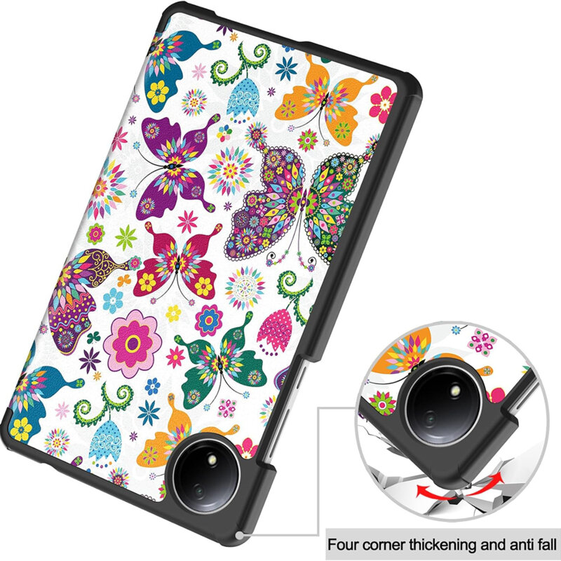 Husa Xiaomi Redmi Pad SE 8.7 Techsuit FoldPro, Butterfly