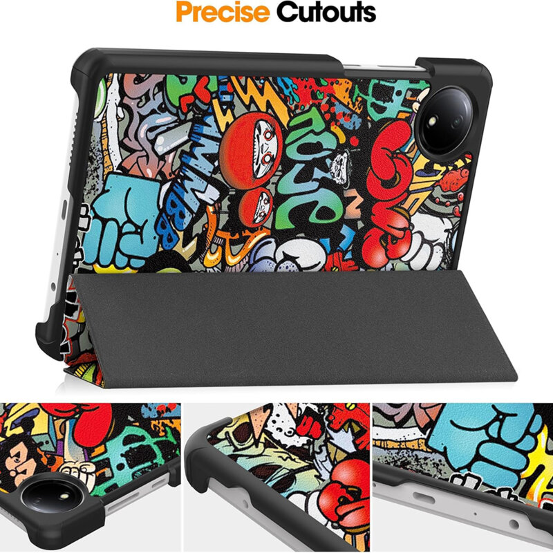 Husa Xiaomi Redmi Pad SE 8.7 Techsuit FoldPro, Urban Vibe