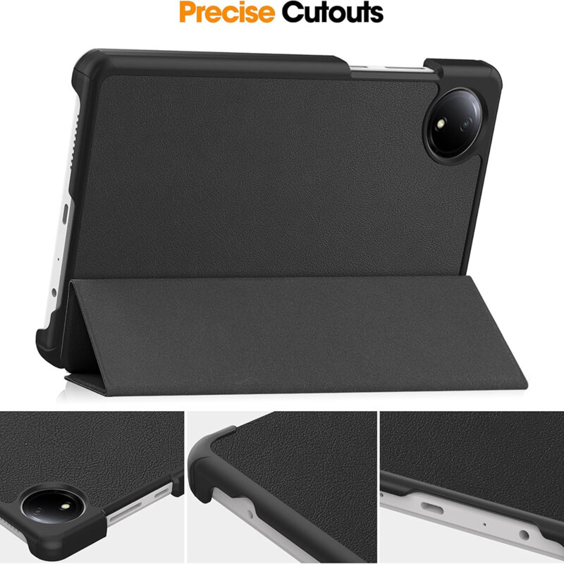Husa Xiaomi Redmi Pad SE 8.7 Techsuit FoldPro, negru