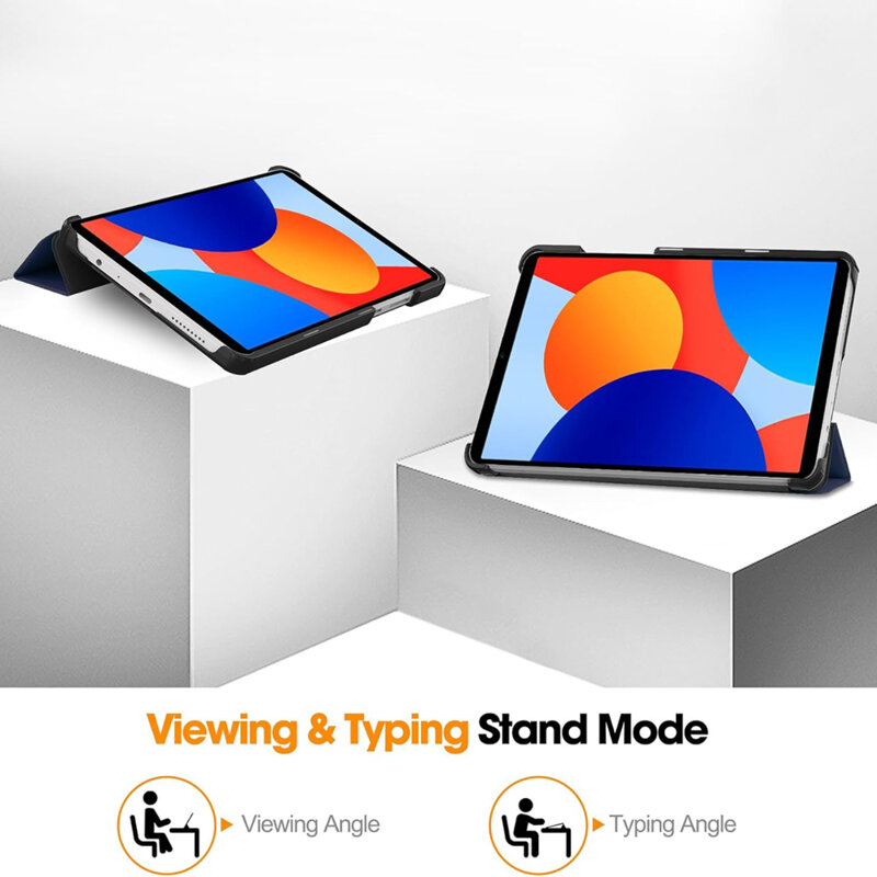 Husa Xiaomi Redmi Pad SE 8.7 Techsuit FoldPro, negru