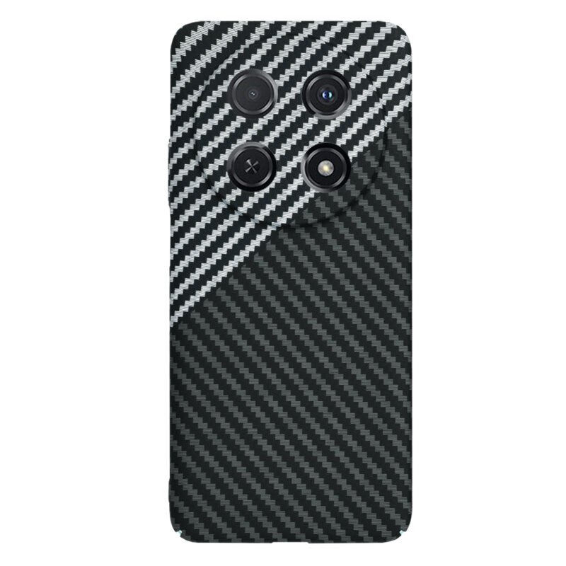Husa Huawei nova 12i Techsuit Carbonite FiberShell, gri