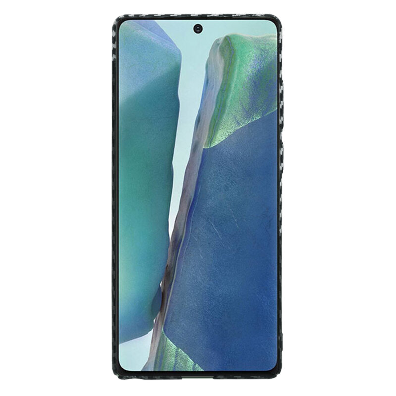 Husa Samsung Galaxy Note 20 Techsuit Carbonite FiberShell, gri