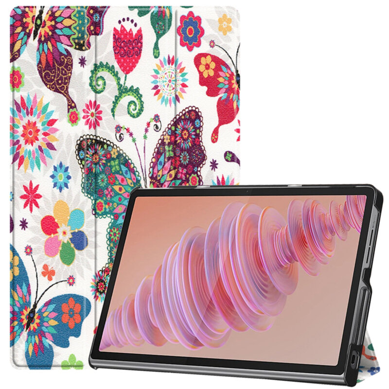 Husa Lenovo Tab Plus Techsuit FoldPro, Butterfly