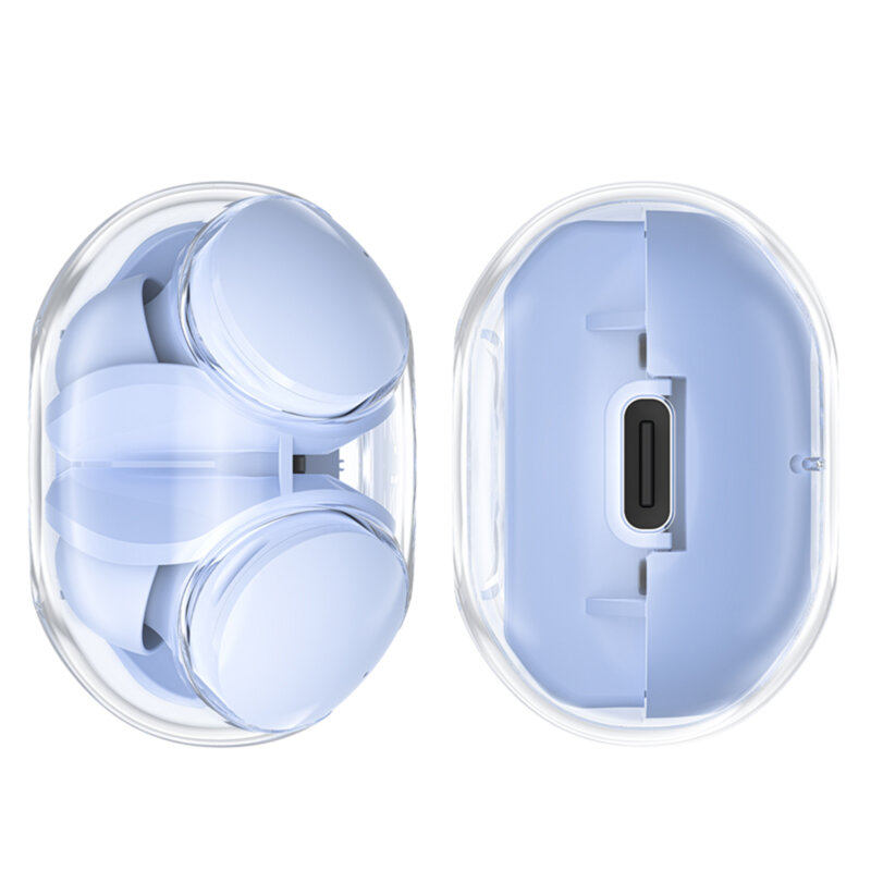 Casti True Wireless Type-C, IPX4, Acefast T6, 500mAh, albastru