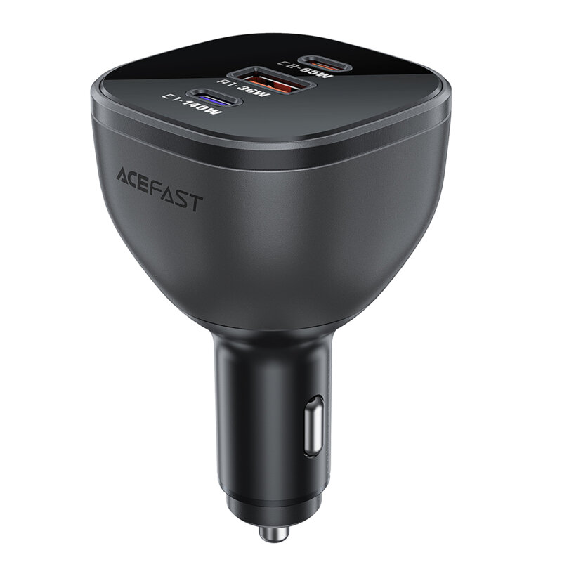 Incarcator auto USB 165W, Acefast B14, Fast Charging, negru