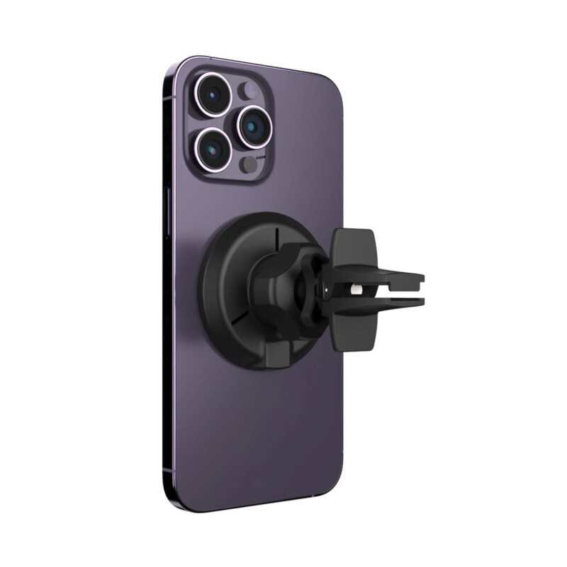 Suport auto cu incarcare wireless Fixed, negru, FIXMRO-BK