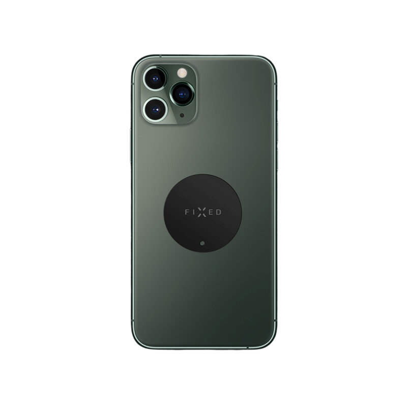 Placute metalice pentru suport magnetic telefon Fixed, FIXIC-PL-BK