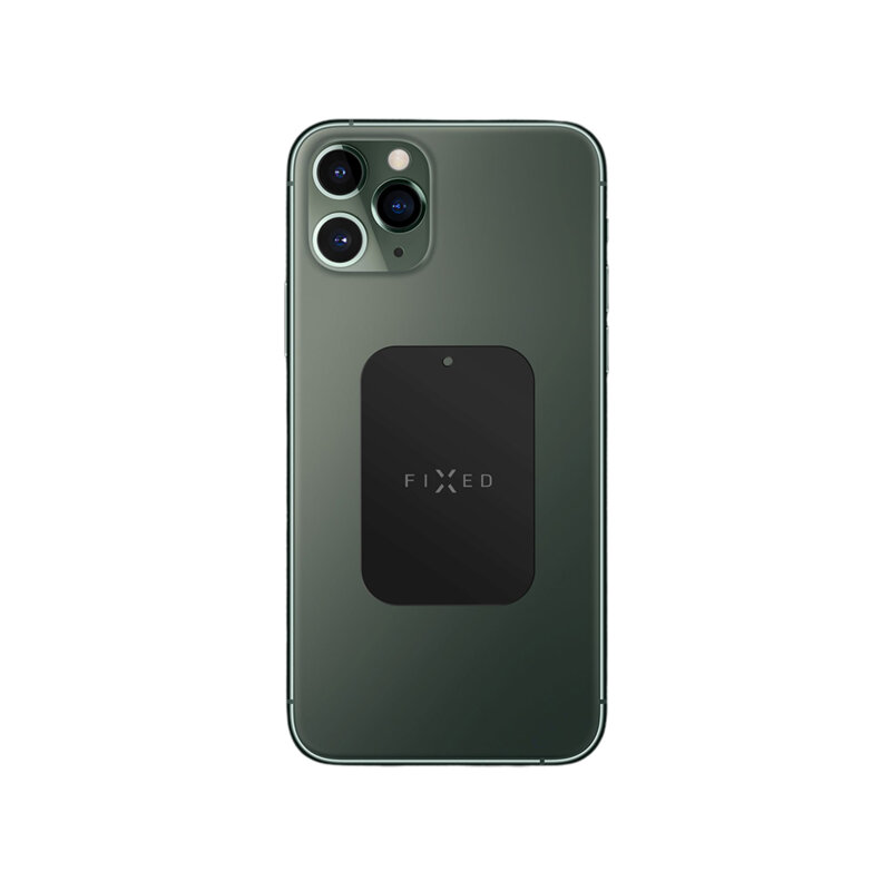 Placute metalice pentru suport magnetic telefon Fixed, FIXIC-PL-BK