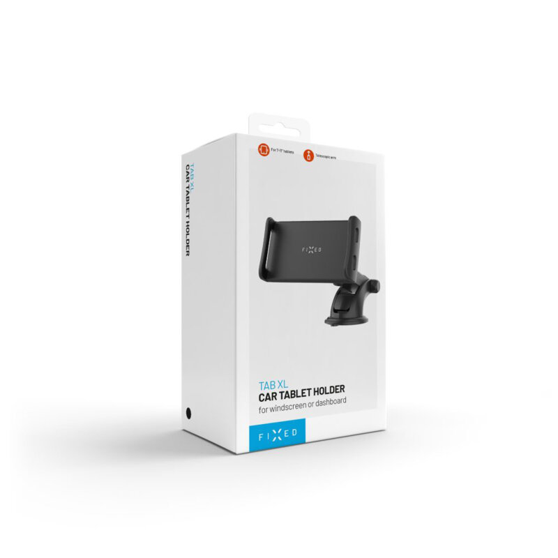 Suport tableta auto cu prindere de bord Fixed, FIXTAB-XL-BK
