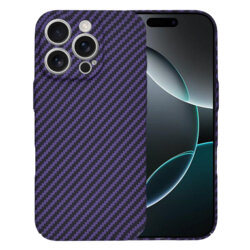 Husa iPhone 16 Pro Techsuit Carbonite FiberShell, mov