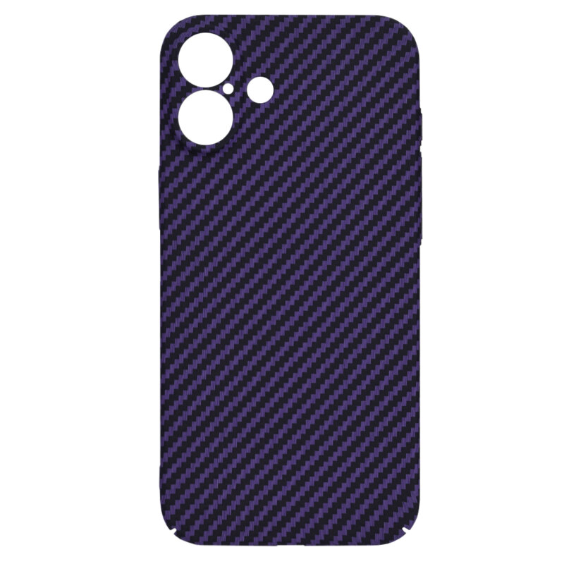 Husa iPhone 16 Plus Techsuit Carbonite FiberShell, mov