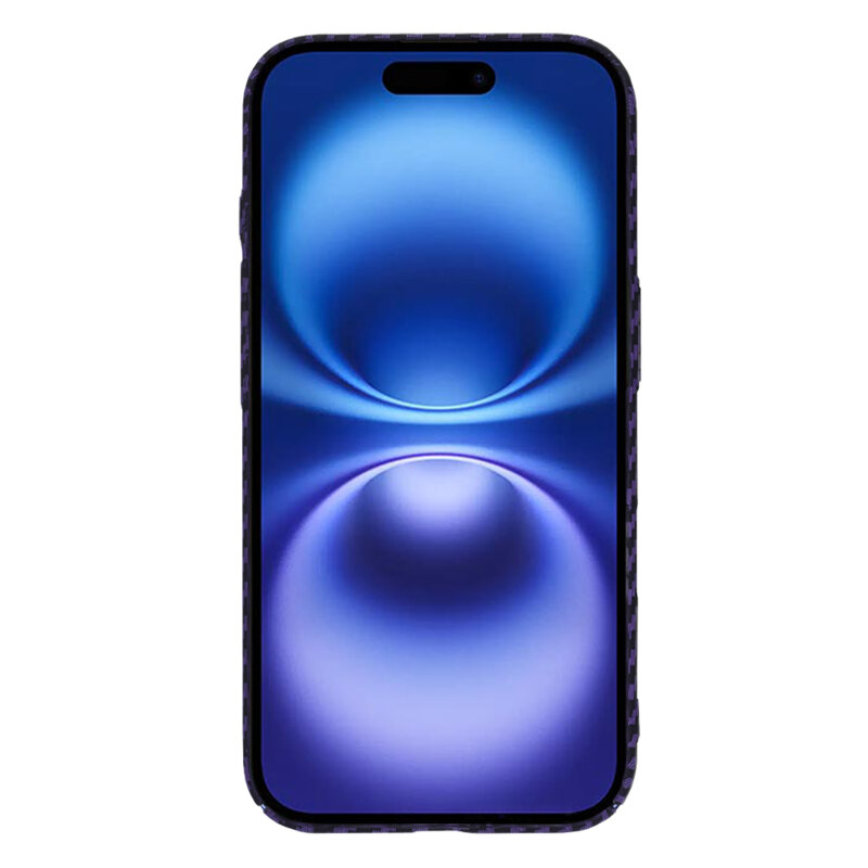 Husa iPhone 16 Techsuit Carbonite FiberShell, mov