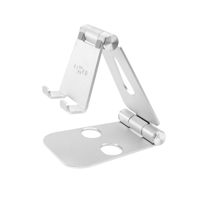 Suport telefon pliabil pentru birou Fixed, gri, FIXFR-PHO-SL