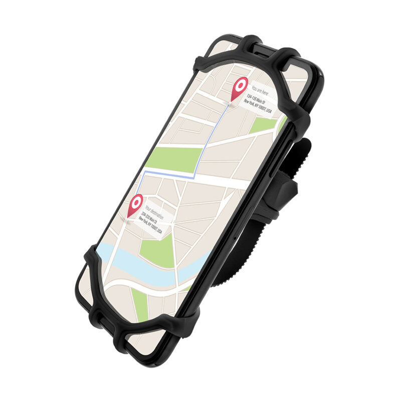 Suport de telefon pentru bicicleta 360° Fixed, negru, FIXBI-BK