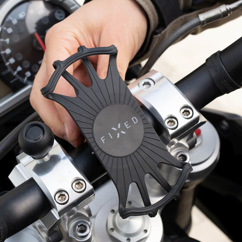 Suport de telefon pentru bicicleta 360° Fixed, negru, FIXBI2-BK