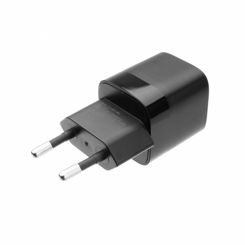 Mini incarcator de priza Type-C Fixed, 30W, FIXC30M-C-BK, negru