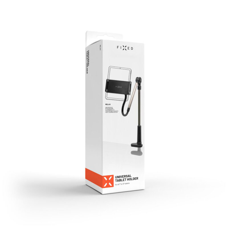 Suport de tableta pentru birou 13 inch Fixed, negru, FIXRLX-BK