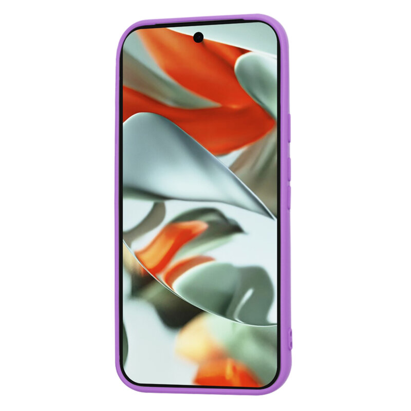 Husa silicon Google Pixel 9 Pro XL Techsuit SoftFlex, mov