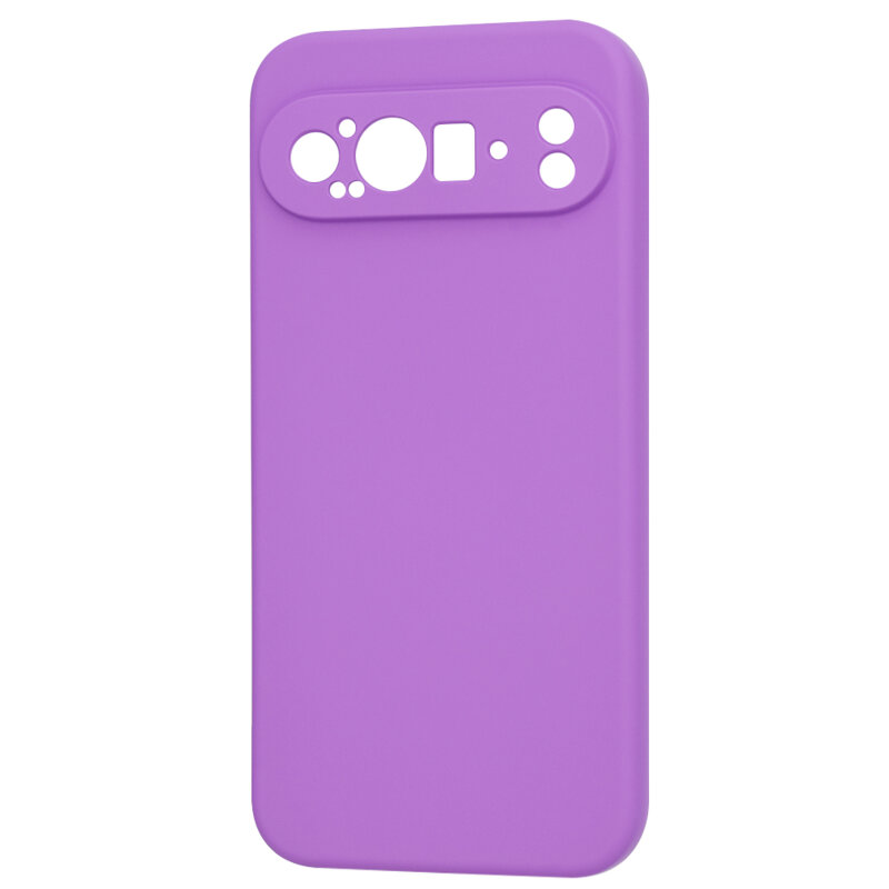 Husa silicon Google Pixel 9 Pro XL Techsuit SoftFlex, mov