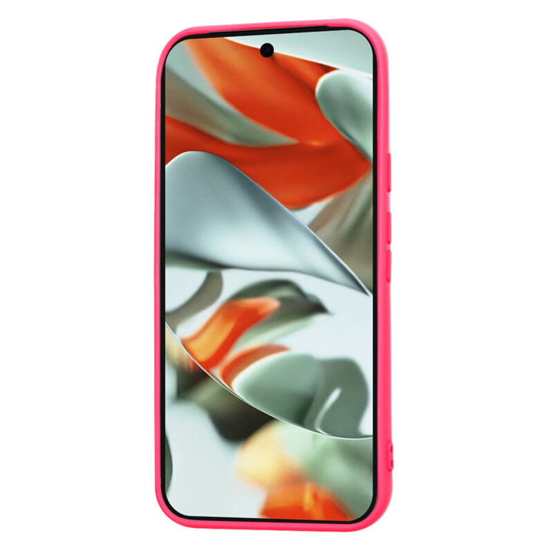 Husa silicon Google Pixel 9 Pro XL Techsuit SoftFlex, fucsia