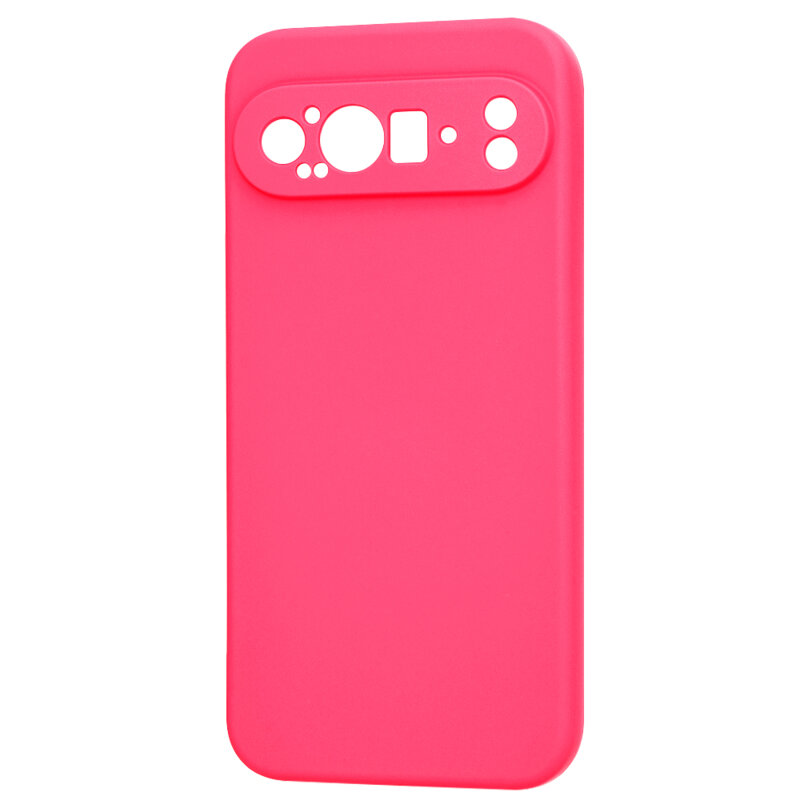 Husa silicon Google Pixel 9 Pro XL Techsuit SoftFlex, fucsia