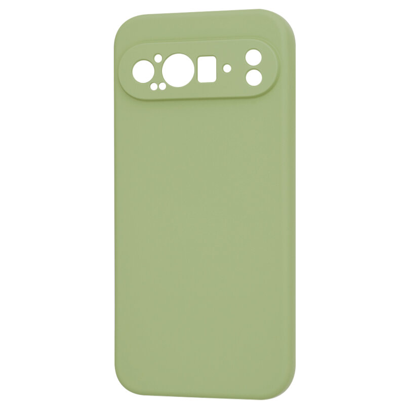 Husa silicon Google Pixel 9 Pro XL Techsuit SoftFlex, verde