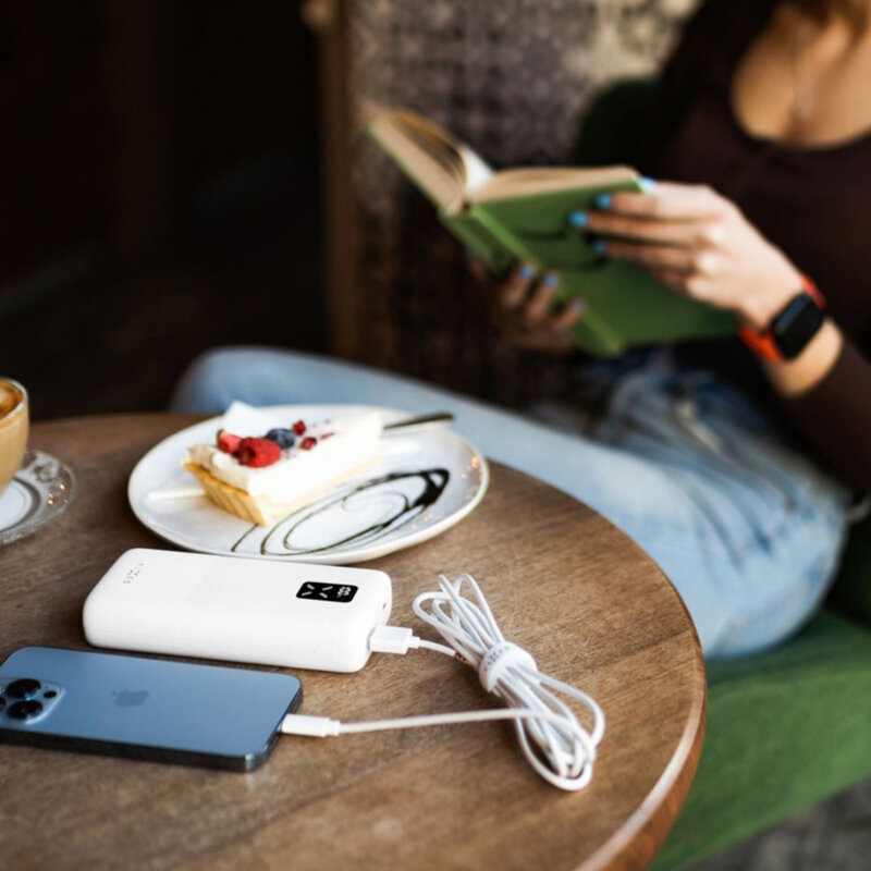 Baterie externa USB-C, 2xUSB, 20000mAh Fixed, FIXZEN-20-WH