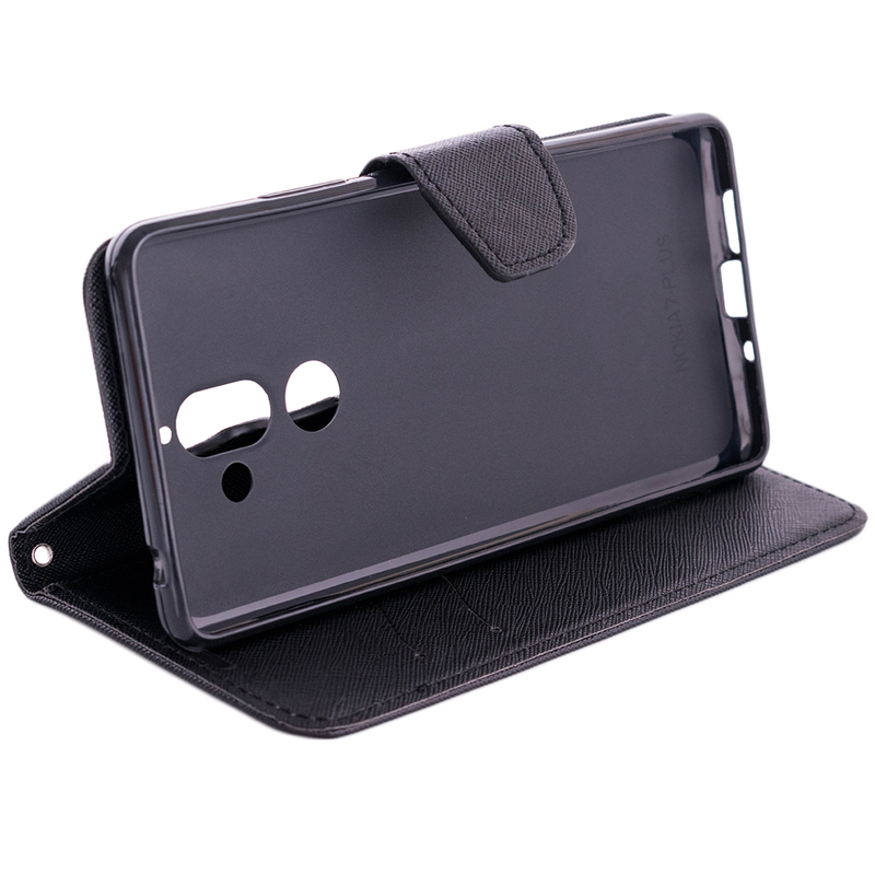 Husa Nokia 7 Plus Flip Negru MyFancy