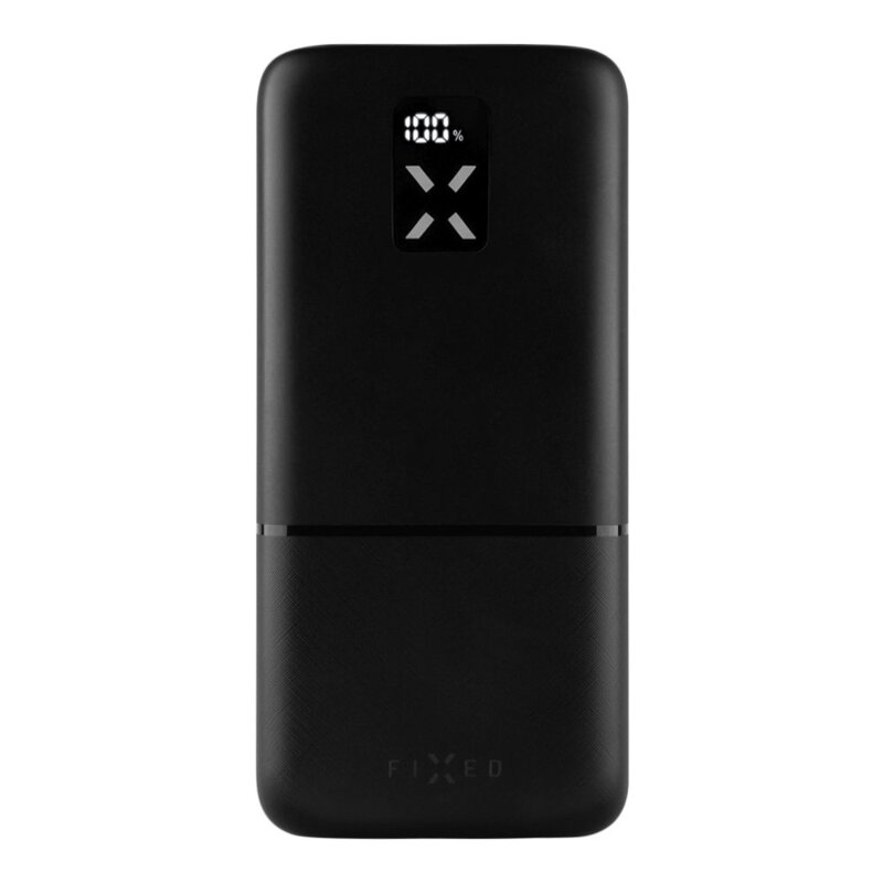 Baterie externa USB-C, 2xUSB, 30000mAh Fixed, FIXZEN-30-BK