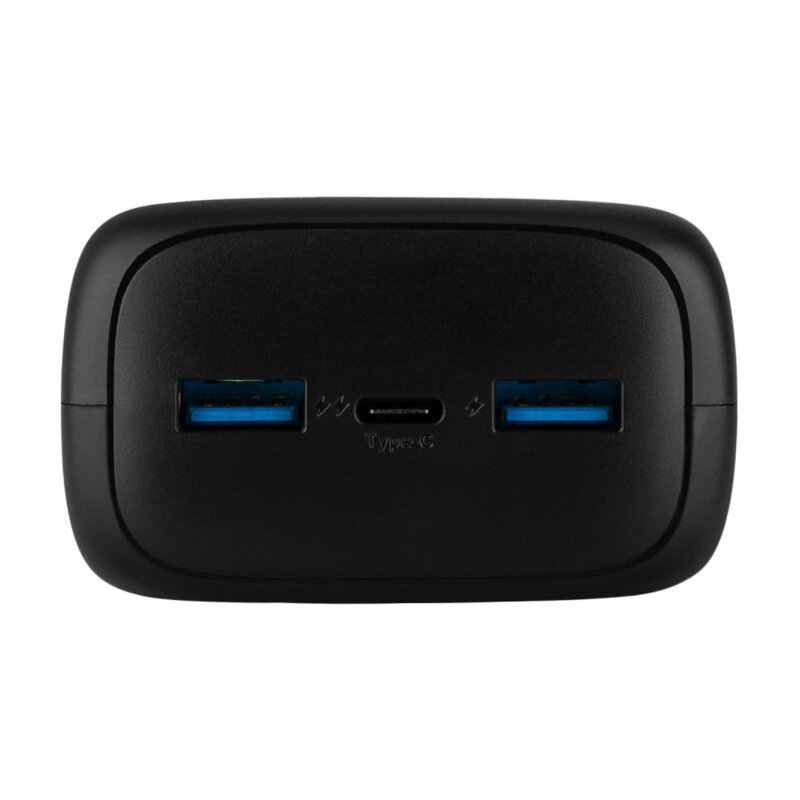 Baterie externa USB-C, 2xUSB, 30000mAh Fixed, FIXZEN-30-BK