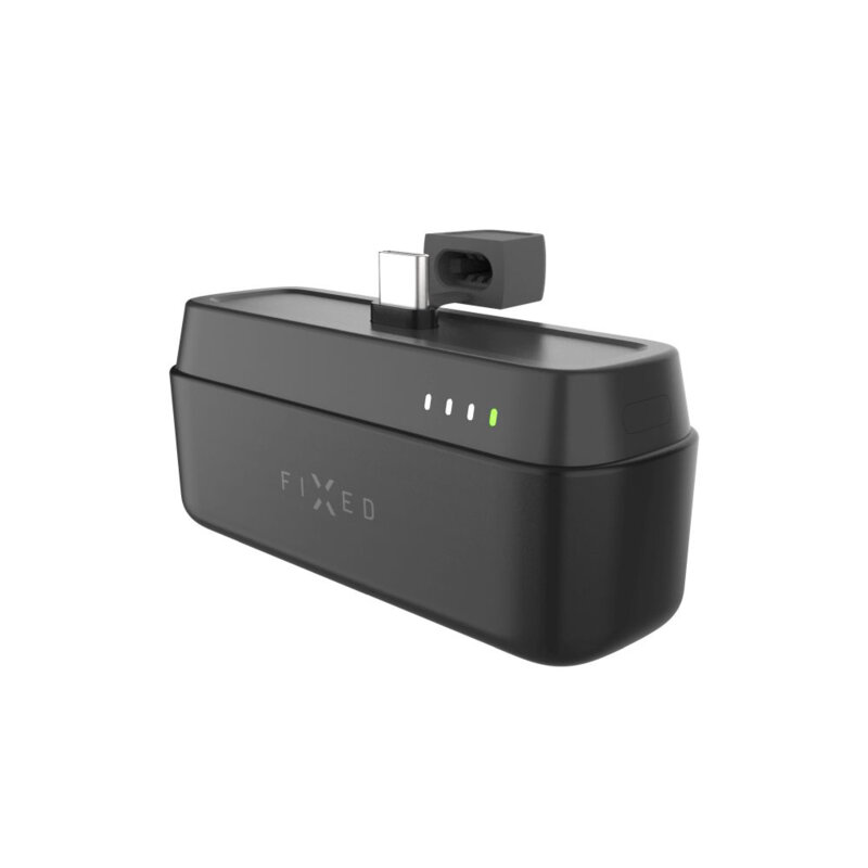 Baterie externa USB-C Fixed, 20W, 5000mAh, negru, FIXZEN-5PL-BK