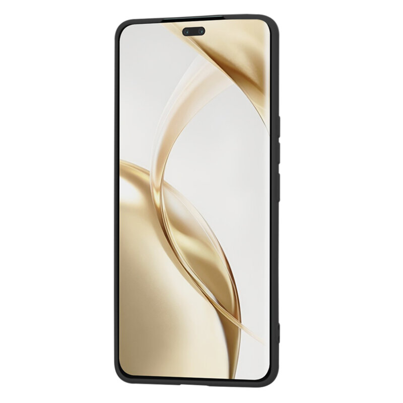 Husa silicon Honor 200 Pro Techsuit SoftFlex, negru