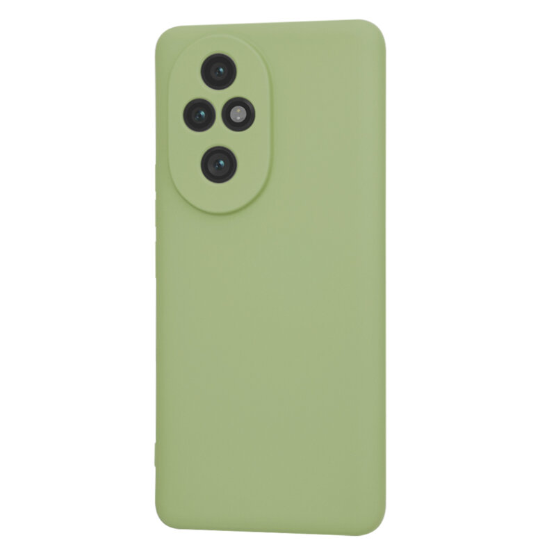 Husa silicon Honor 200 Pro Techsuit SoftFlex, verde