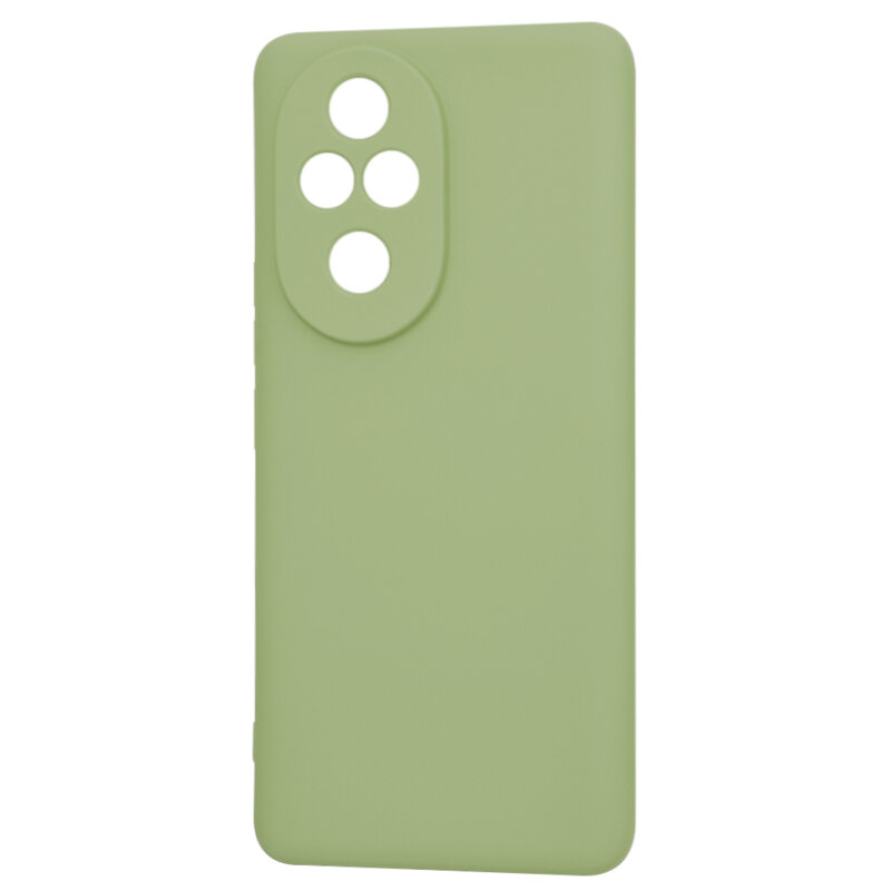 Husa silicon Honor 200 Pro Techsuit SoftFlex, verde