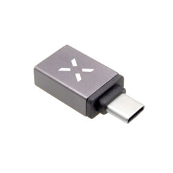 Adaptor USB-C la USB 3.0, 5Gbps, 2.4A Fixed, gri, FIXA-UC-GR