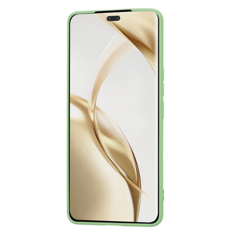 Husa silicon Honor 200 Pro Techsuit SoftFlex, verde deschis