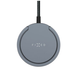Incarcator MagSafe Ring Qi2 Fixed, 15W, 1.2m, gri, FIXMPADP-GR